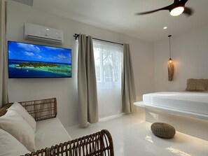 Luxury Villa, 1 King Bed, Ocean View | 1 bedroom, soundproofing, free WiFi