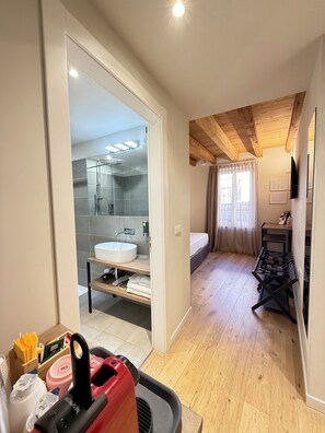 Casa geminada superior | 1 quarto, roupas de cama premium, edredons de pluma