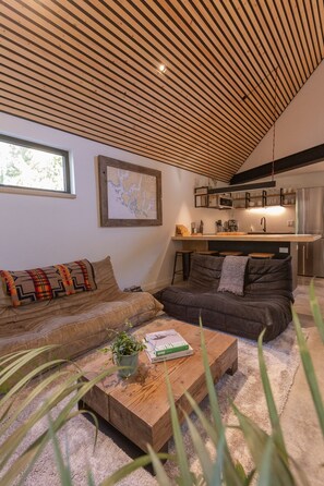 Smart TV, books, stereo - White Bear Cottage-Chesterman, OD shower, Surf, BBQ (Tofino)