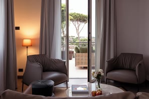 La Serena Suite | Allergikerbettwaren, Daunenbettdecken, Pillowtop-Betten, Minibar