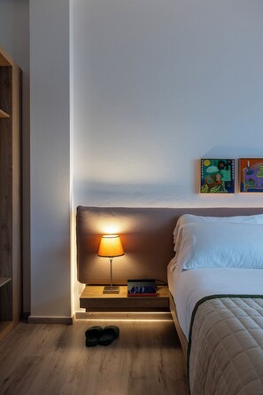 Deluxe Garden view with Terrace | Ropa de cama hipoalergénica y edredones de plumas