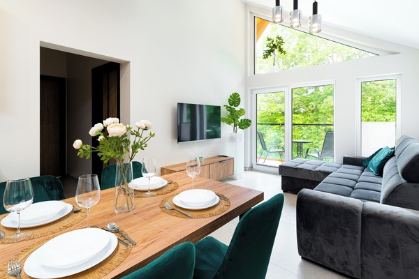 Apartment (20 B) | Living area | Flat-screen TV