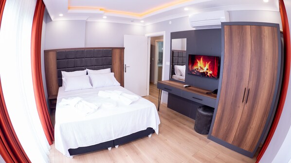 Superior-sviitti | Italialaiset Frette-lakanat, ylelliset vuodevaatteet