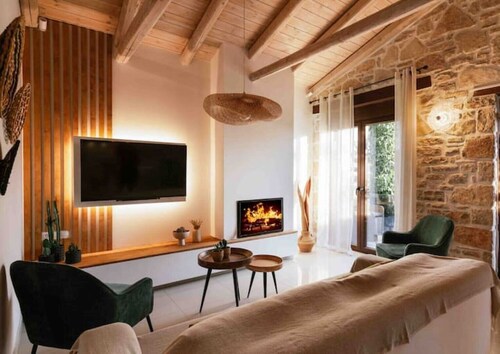 Villa Repsimia with private jacuzzi in Villa Repsimia.
