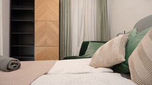 Apartment | Individually decorated, individually furnished, desk, blackout drapes