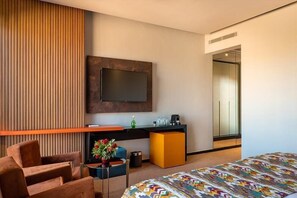 高級客房, 1 間臥室 | 客廳 | 打印機