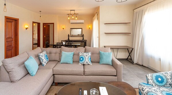 Standard Apartment, 2 Bedrooms | 2 bedrooms, in-room safe, iron/ironing board, free WiFi - Prime Select Village Gate (New Cairo)