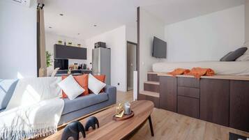 1 chambre, fer et planche Ă repasser, Wi-Fi, draps fournis