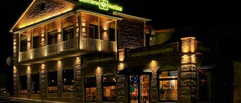 Voorkant van accommodatie