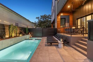 Beheizter Pool