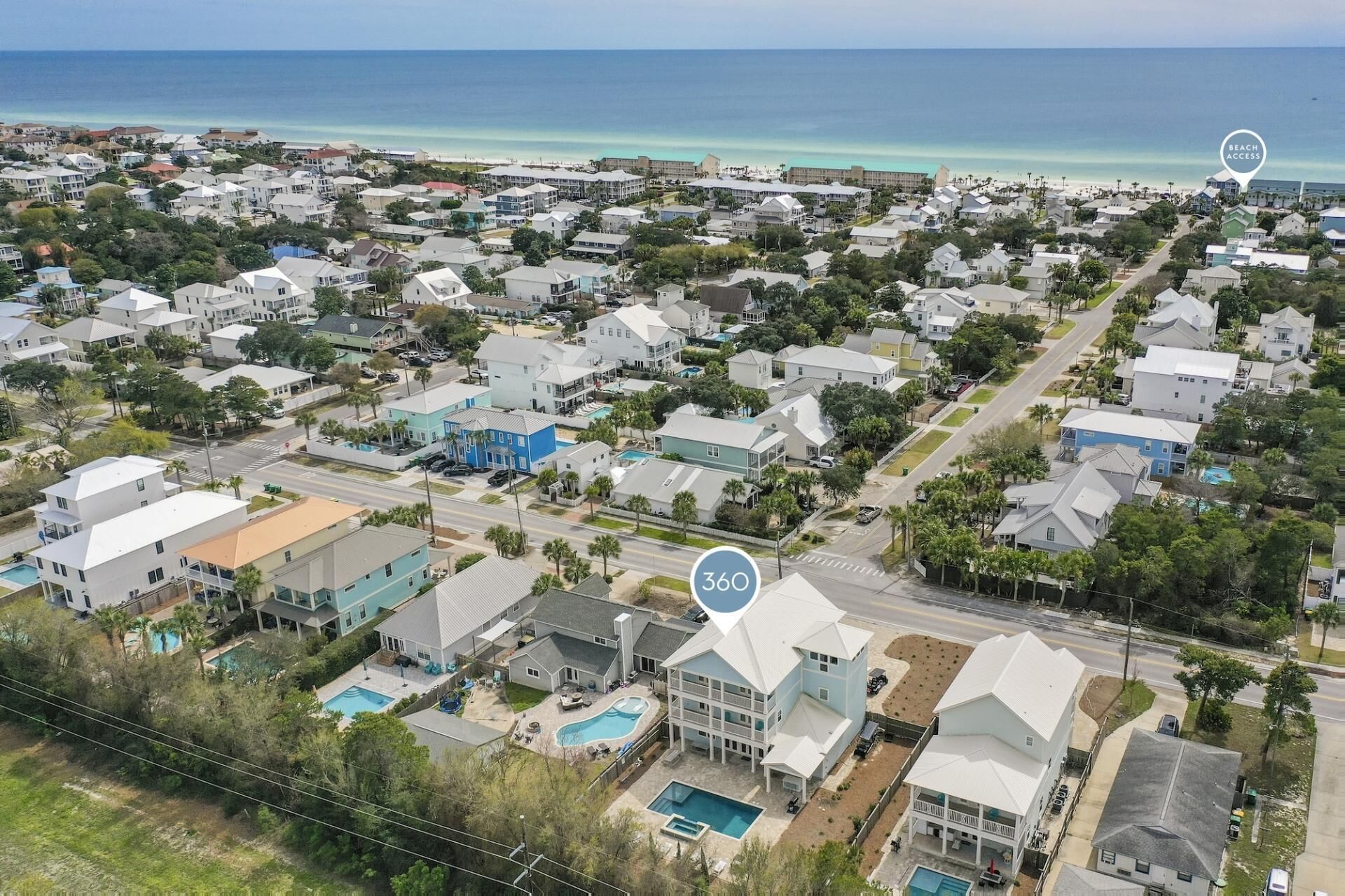 Recently Reduced Rates! Perfect Home for a Fall Getaway! Private Pool! In Walking Distance to the Be