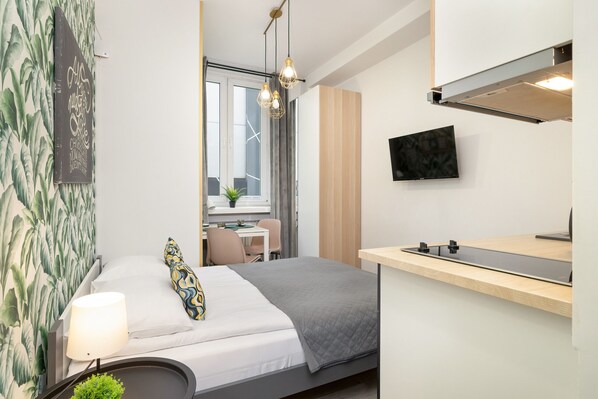 Living room - Slowackiego Studio in the City Centre (Katowice)