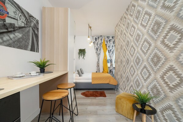 Living room - Słowackiego Studio in Centre of Katowice (Katowice)