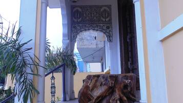 Detalhe da fachada