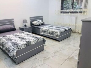 3 chambres, draps fournis