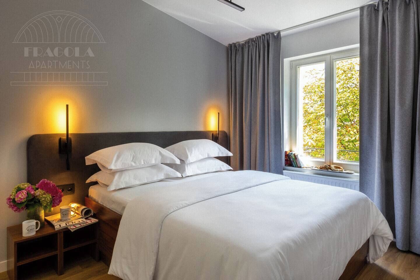 Literie de qualité supérieure, décoration personnalisée