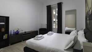 公寓 (1 Bedroom) | 1 間臥室、熨斗/熨衣板、床單