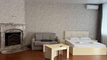 Basic Room | Living area | 22-inch flat-screen TV with digital channels
