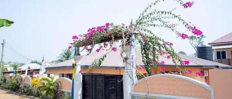 Fassade der Unterkunft