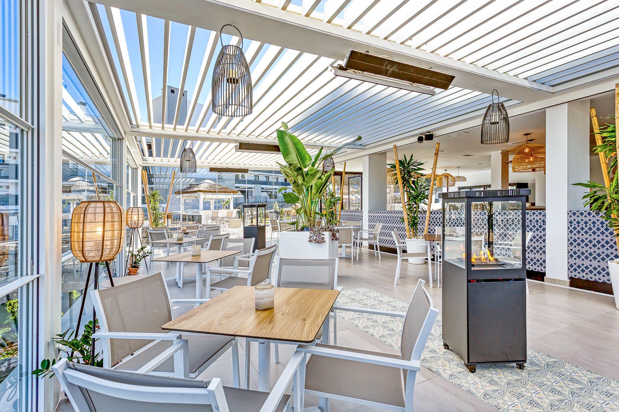 Restaurante al aire libre