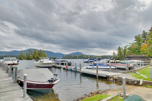 Lake George Waterfront Cabin w/ On-site Marina!