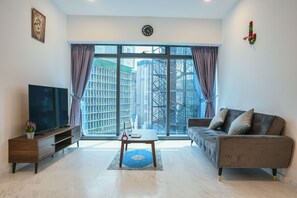 Living area - Eaton Residence KLCC By Flixses (Kuala Lumpur)