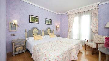 Couette en duvet d'oie, coffres-forts dans les chambres