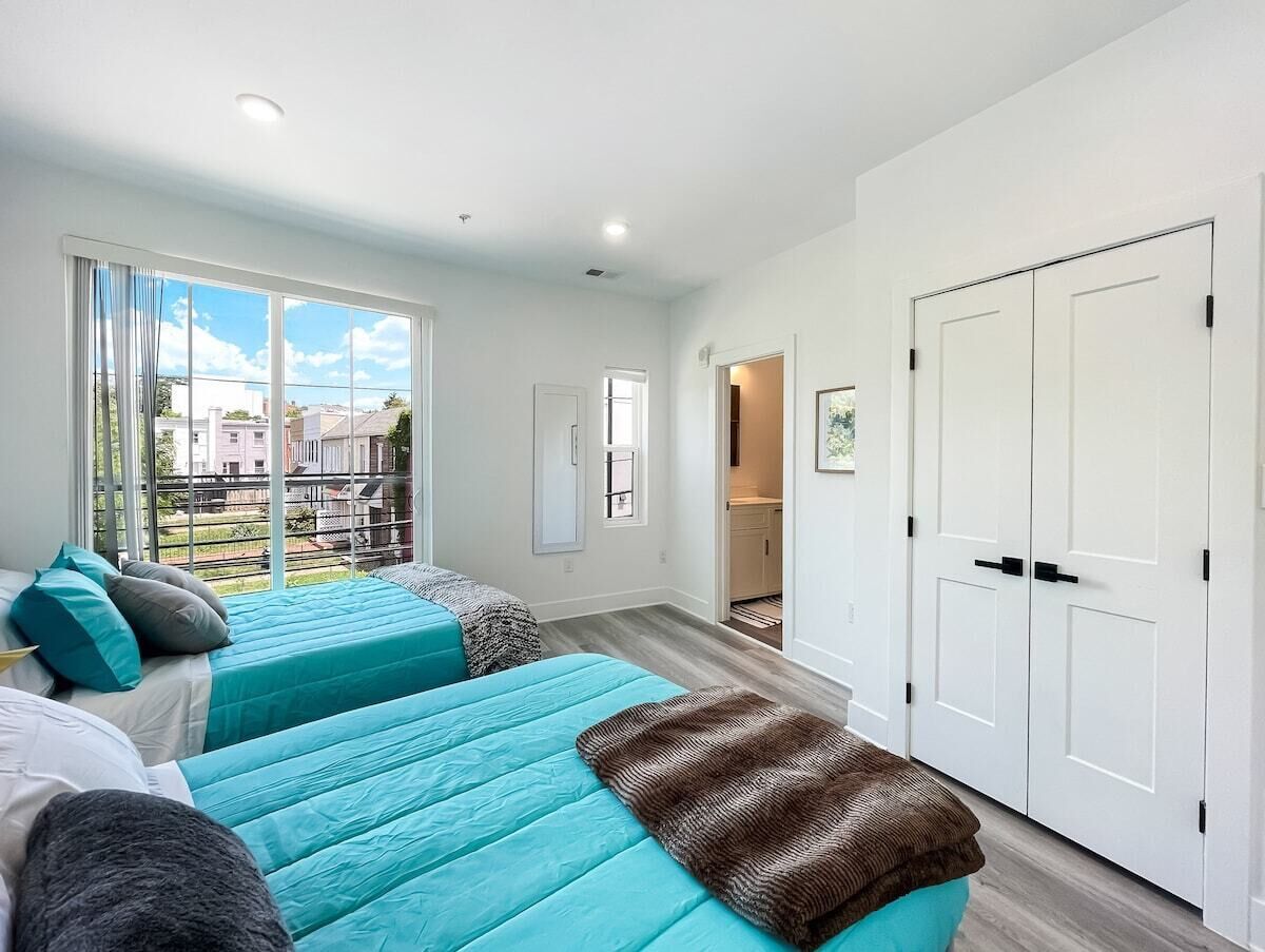 2 室のベッドルーム