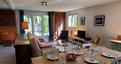 Au Petit Sequoia - Appt avec vue montagne