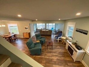 Living area - Serenity on Omena Bay - NEW! (Omena)