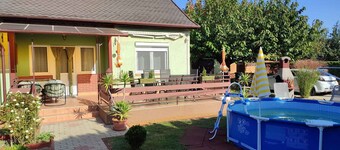 Holiday home with pool, air conditioning and WLAN near the beach