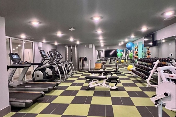 Fitnessbereich