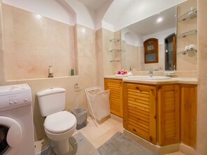 Asciugacapelli, asciugamani, sapone, carta igienica