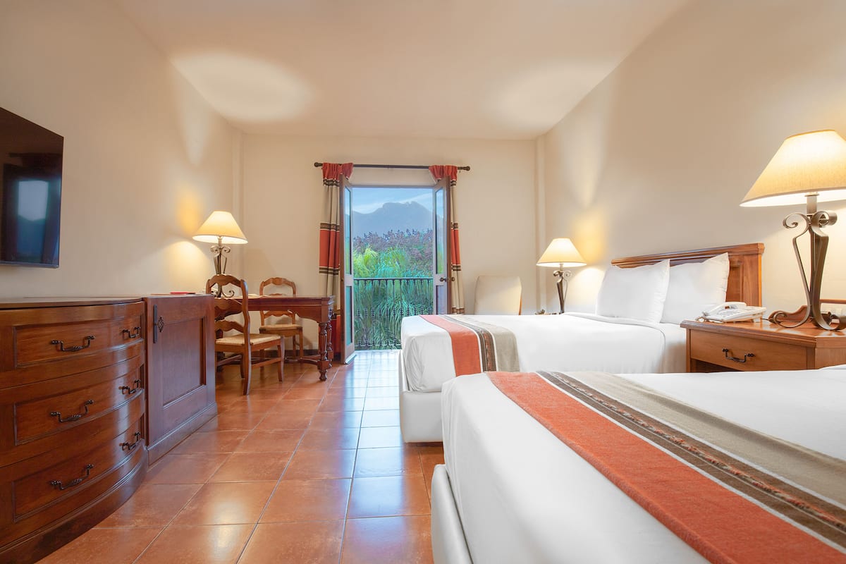 Deluxe Double Room, 2 Double Beds | 1 bedroom, premium bedding, desk, laptop workspace