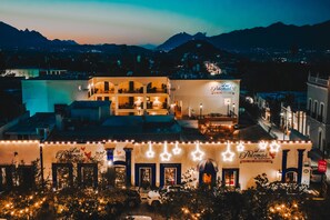 Façade de l’hébergement