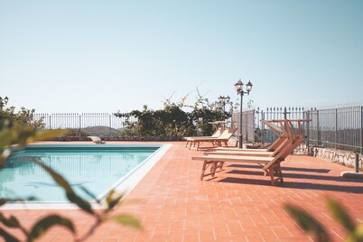 Villa with swimming pool in Italian countryside