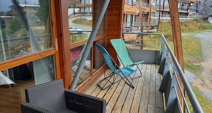 Joli appartement Ă Chamrousse 2 chambres vue montagne et pied des pistes