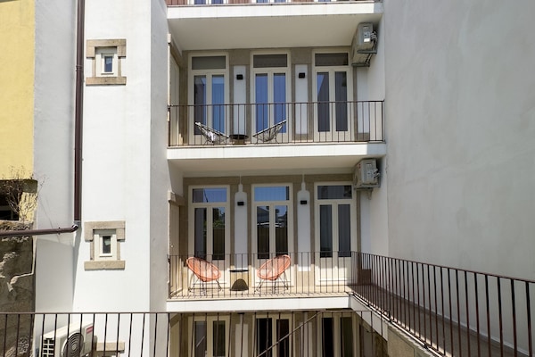 Fachada del alojamiento