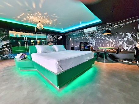 1 habitación, ropa de cama de alta calidad y colchones con pillow-top