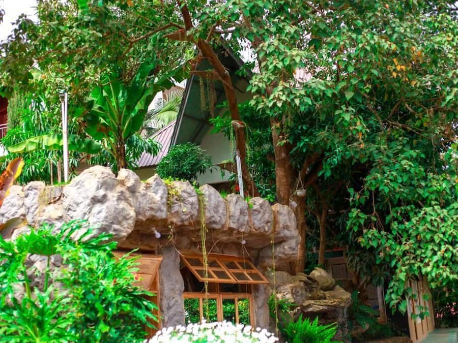 Voorkant van accommodatie