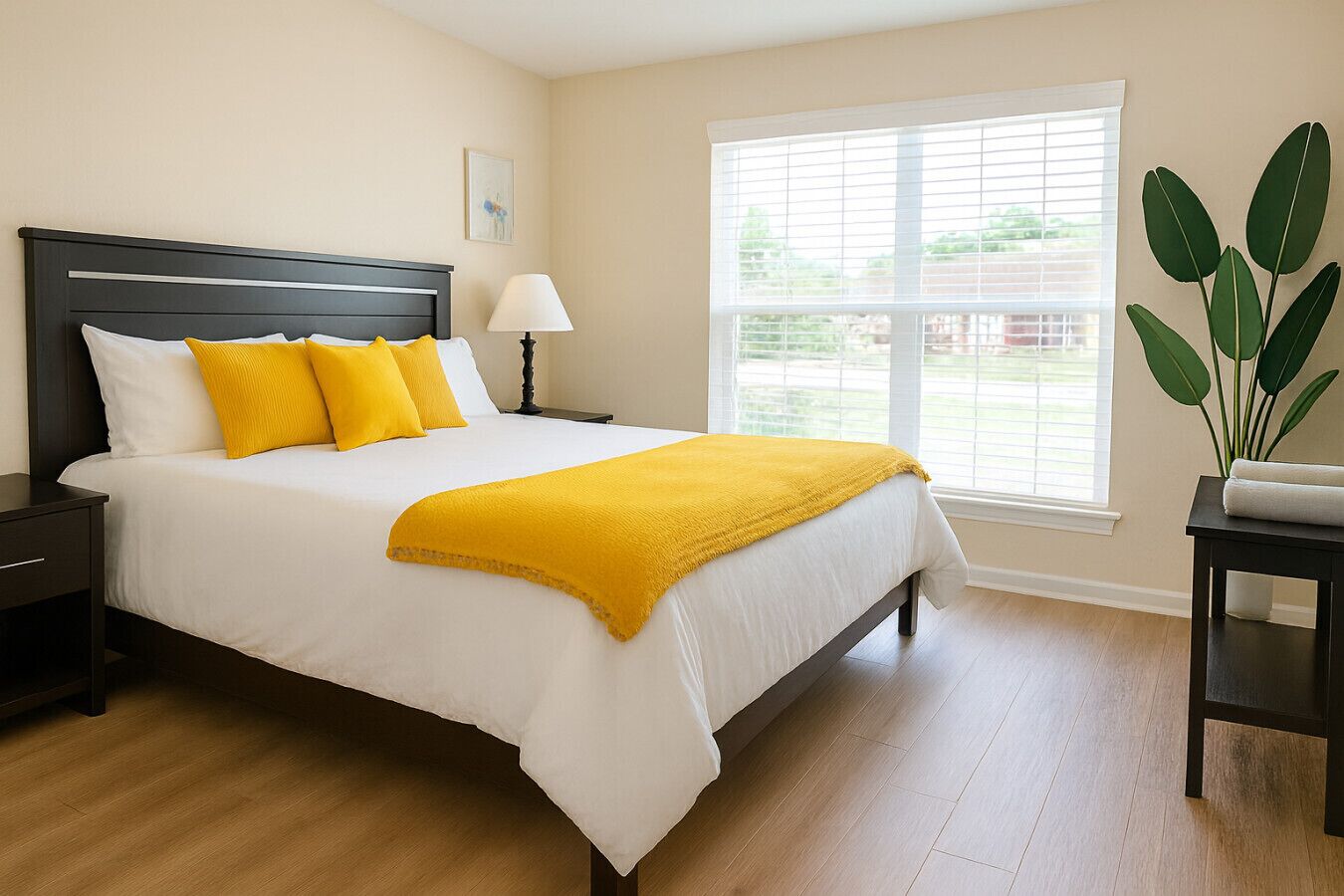 1 dormitorio, tabla de planchar con plancha, wifi y ropa de cama