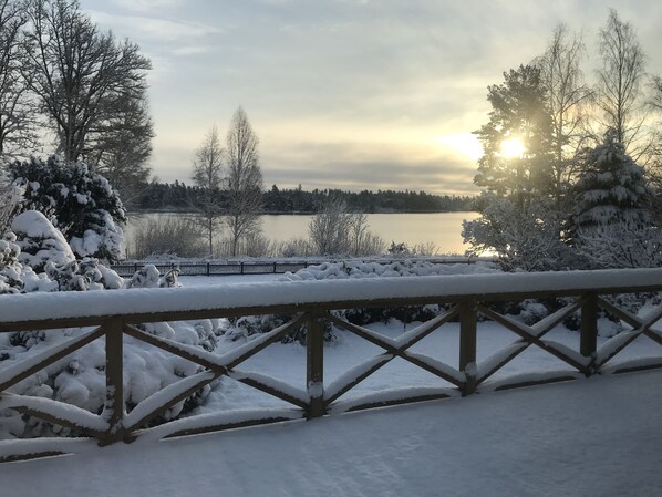 Vue depuis l’hébergement