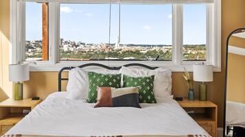 4 chambres, bureau, Wi-Fi, draps fournis