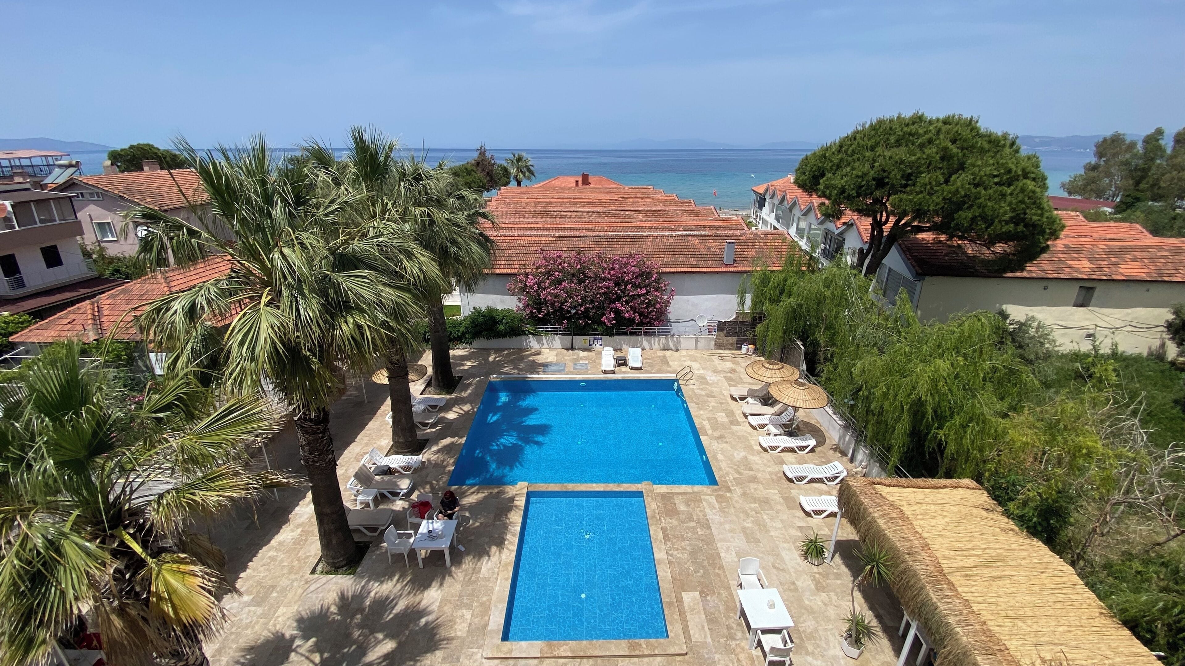 Piscina externa sazonal