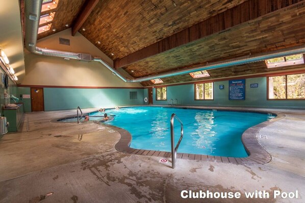 Indoor pool, a heated pool