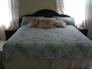 5 soverom, strykejern/-brett, wi-fi og sengetøy