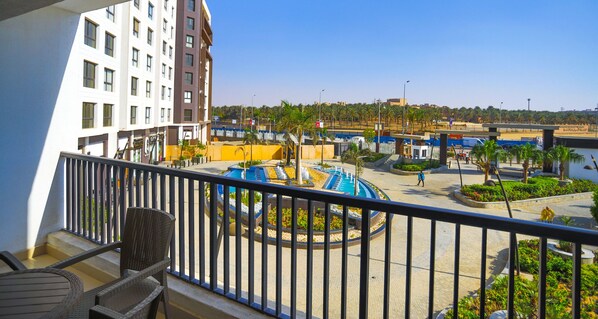 Apartemen Superior, 2 kamar tidur | Balkon