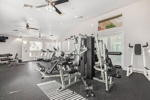 Fitnessbereich