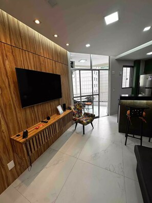 Interior - Pé na Areia, Melhor Localização. Ap Encantador ! (Barra da Tijuca Rio de Janeiro)