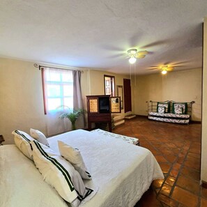 Deluxe-suite - byudsigt | Gratis Wi-Fi, sengetøj